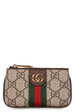 Load image into Gallery viewer, Ophidia GG supreme fabric key-holder pouch
