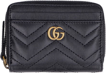 Load image into Gallery viewer, GG Marmont quilted leather wallet
