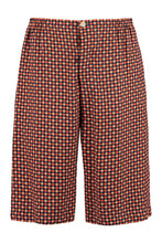 Load image into Gallery viewer, Printed viscose bermuda shorts
