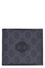 Load image into Gallery viewer, Logo print flap-over wallet
