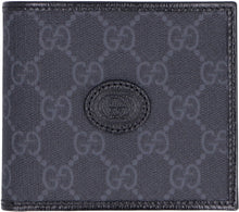 Load image into Gallery viewer, Logo print flap-over wallet
