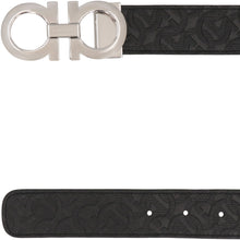 Load image into Gallery viewer, Gancini Reversible leather belt
