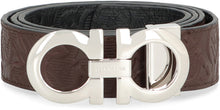 Load image into Gallery viewer, Gancini reversible leather belt
