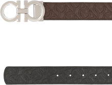 Load image into Gallery viewer, Gancini reversible leather belt
