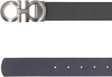 Load image into Gallery viewer, Gancini Reversible leather belt
