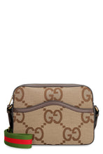 Load image into Gallery viewer, Jumbo GG fabric messenger bag
