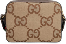 Load image into Gallery viewer, Jumbo GG fabric messenger bag
