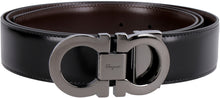 Load image into Gallery viewer, Gancini Reversible leather belt
