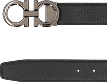 Load image into Gallery viewer, Gancini reversible leather belt
