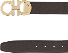 Load image into Gallery viewer, Gancini Reversible leather belt

