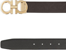 Load image into Gallery viewer, Gancini Reversible leather belt
