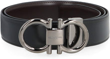 Load image into Gallery viewer, Logo buckle leather belt
