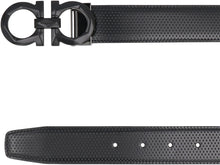 Load image into Gallery viewer, Gancini reversible leather belt
