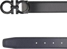 Load image into Gallery viewer, Gancini reversible leather belt
