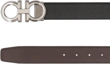 Load image into Gallery viewer, Gancini Reversible leather belt
