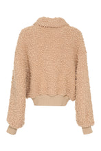 Load image into Gallery viewer, Bouclé wool bomber jacket
