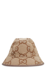 Load image into Gallery viewer, Jumbo GG fabric bucket hat
