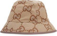 Load image into Gallery viewer, Jumbo GG fabric bucket hat
