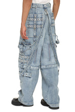 Load image into Gallery viewer, Raver Baggy studded jeans
