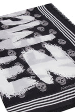 Load image into Gallery viewer, Biker Graffiti print scarf
