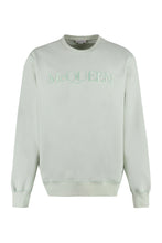Load image into Gallery viewer, Embroidered logo crew-neck sweatshirt
