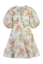 Load image into Gallery viewer, Floral print pleated dress
