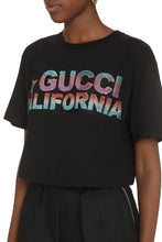 Load image into Gallery viewer, Embroidered cotton T-shirt
