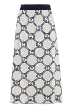 Load image into Gallery viewer, GG motif reversible skirt

