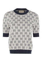 Load image into Gallery viewer, GG jacquard crew-neck sweater
