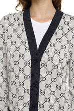 Load image into Gallery viewer, Lurex knit cardigan
