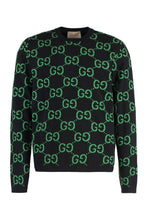Load image into Gallery viewer, Crew-neck wool sweater

