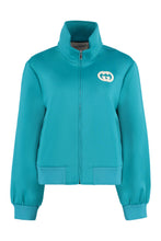 Load image into Gallery viewer, Neoprene full-zip sweatshirt
