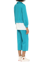 Load image into Gallery viewer, Neoprene full-zip sweatshirt
