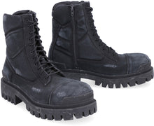 Load image into Gallery viewer, Strike canvas combat boots
