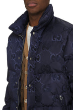 Load image into Gallery viewer, Jumbo GG fabric down jacket
