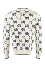 Load image into Gallery viewer, GG jacquard cotton sweater
