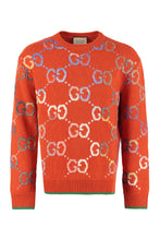 Load image into Gallery viewer, GG jacquard wool sweater
