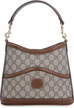 Load image into Gallery viewer, GG supreme fabric shoulder bag
