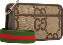 Load image into Gallery viewer, Jumbo GG Fabric shoulder mini bag
