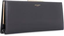 Load image into Gallery viewer, Midnight leather clutch
