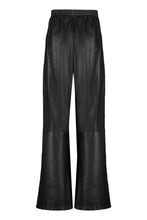 Load image into Gallery viewer, Leather wide-leg trousers
