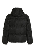 Load image into Gallery viewer, Hooded full-zip down jacket

