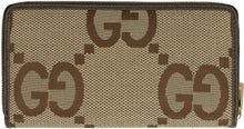 Load image into Gallery viewer, Jumbo GG fabric wallet
