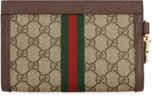 Load image into Gallery viewer, Ophidia coated canvas clutch
