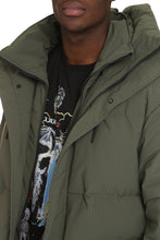 Load image into Gallery viewer, Techno fabric long down jacket
