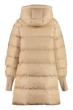 Load image into Gallery viewer, Hooded nylon down jacket
