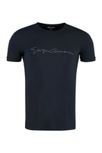 Load image into Gallery viewer, Viscose crew-neck T-shirt
