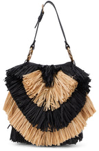 Load image into Gallery viewer, Capriccio tote bag in raffia
