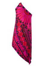 Load image into Gallery viewer, One-shoulder silk dress
