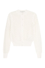 Load image into Gallery viewer, Mesh-knit cardigan
